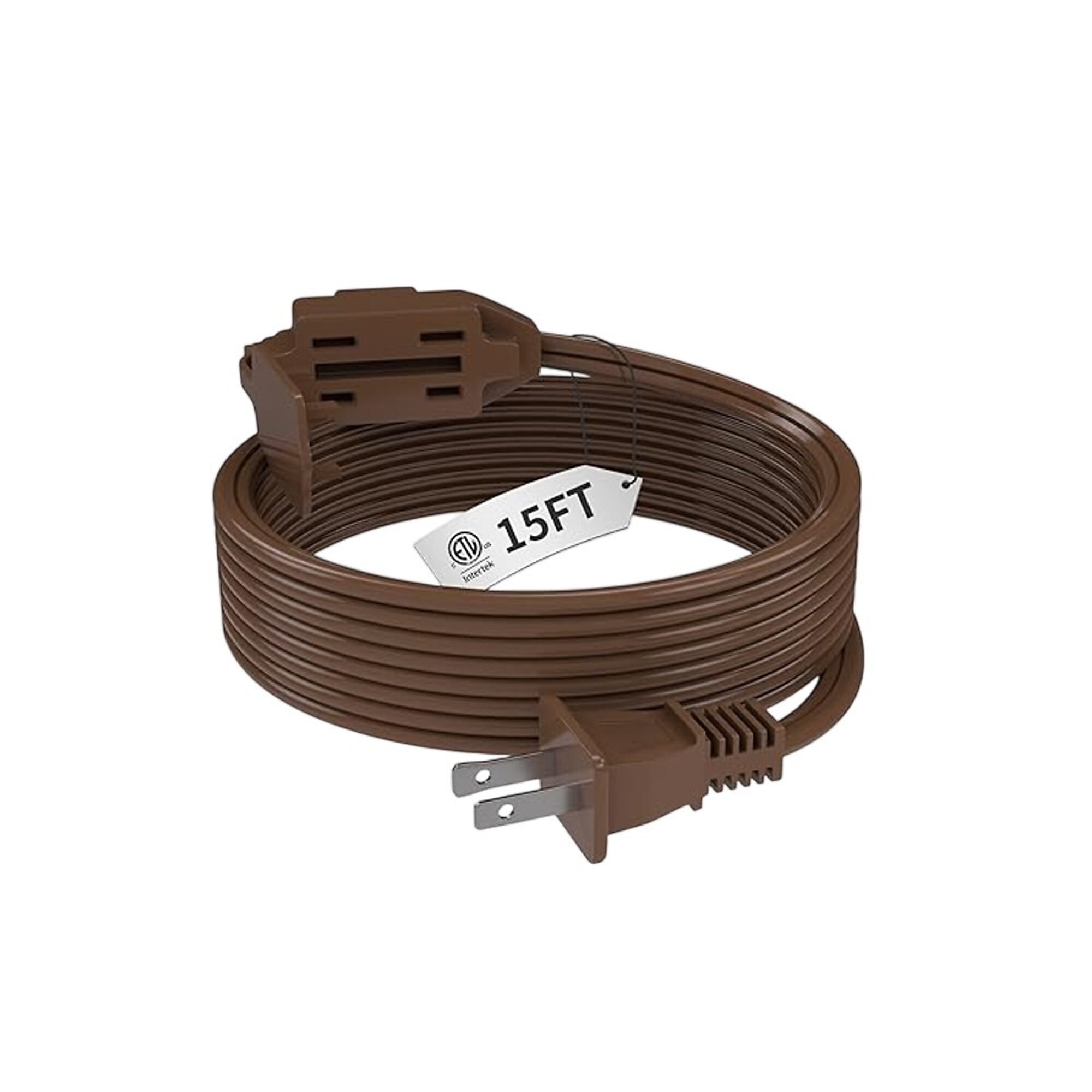 CordMax Extension Cord 15ft Brown Model CM15BR